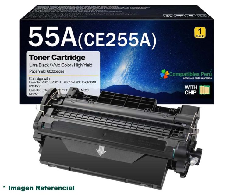 Toner Compatible HP 55A CE255A