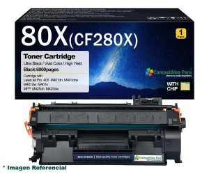 Toner Compatible HP 80X CF280X