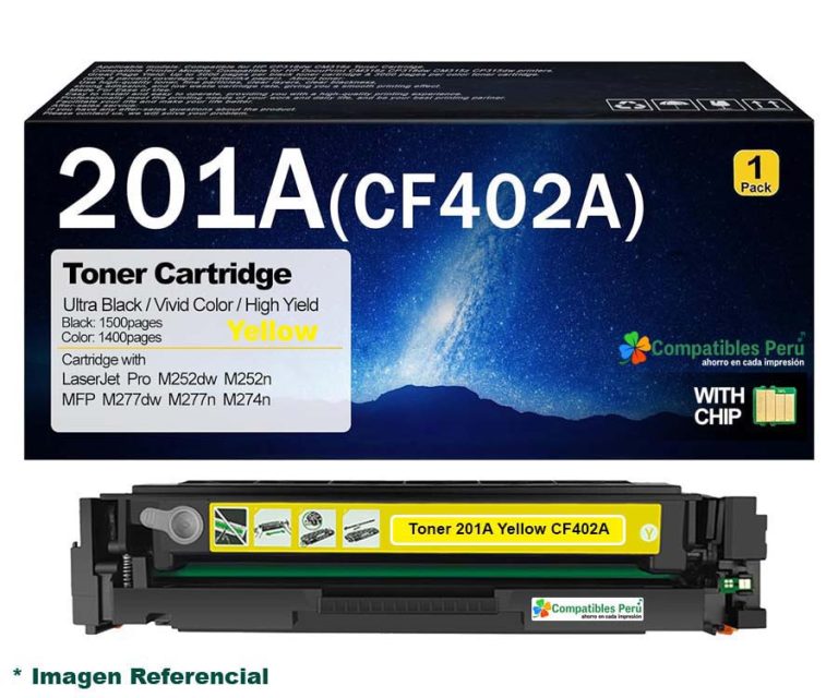 Toner Compatible HP 201A Yellow CF402A