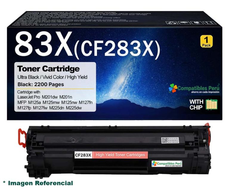 Toner Compatible HP 83X CF283X