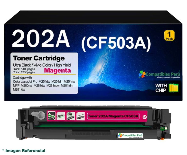 Toner Compatible HP 202A Magenta CF503A