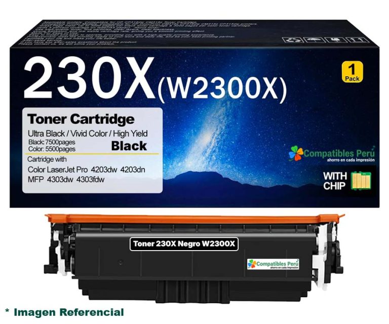Toner Compatible HP 230X Negro W2300X