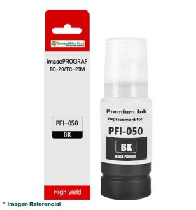 Tinta Compatible Canon PFI-050BK Negro