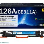Toner Compatible HP 126A Cyan CE311A