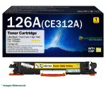 Toner Compatible HP 126A Yellow CE312A