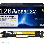 Toner Compatible HP 126A Yellow CE312A