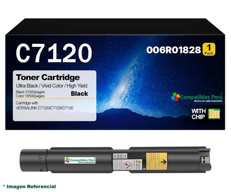 Toner Compatible Xerox 006R01828 Negro